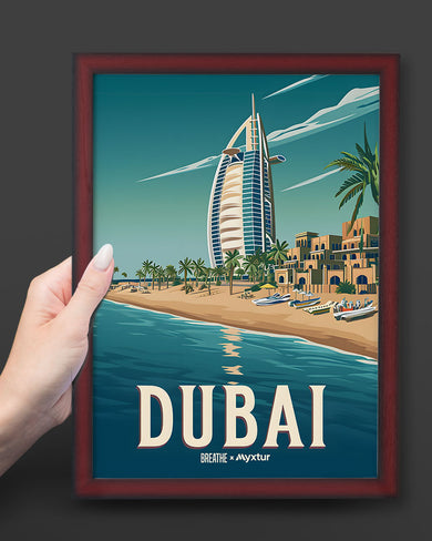 Shores of Dubai [BREATHE] Art Poster