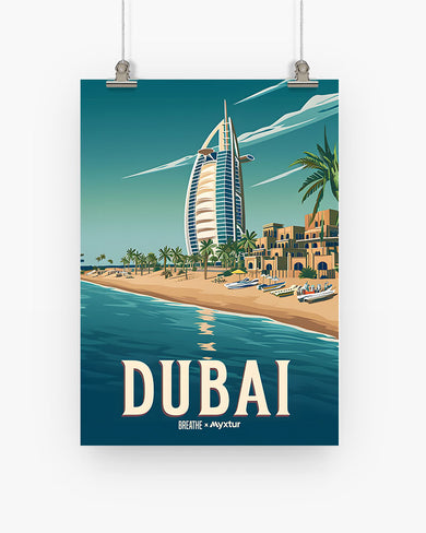 Shores of Dubai [BREATHE] Art Poster