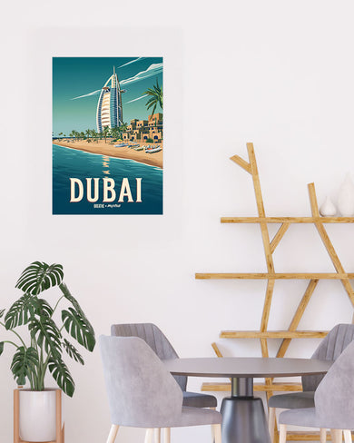 Shores of Dubai [BREATHE] Art Poster