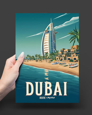 Shores of Dubai [BREATHE] Art Poster