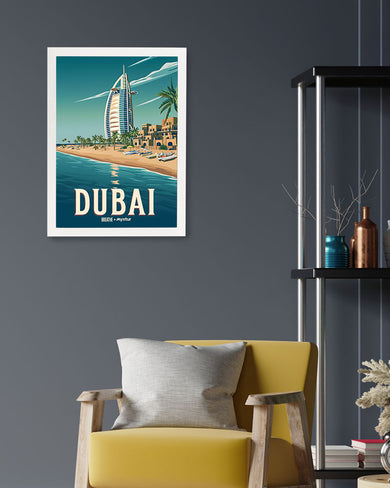Shores of Dubai [BREATHE] Art Poster