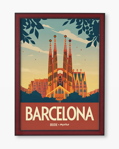 Sagra da Barcelona [BREATHE] Art Poster
