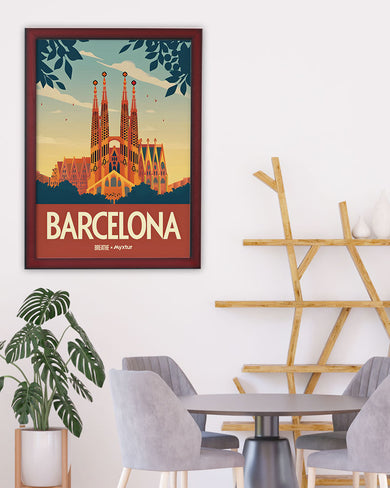 Sagra da Barcelona [BREATHE] Art Poster