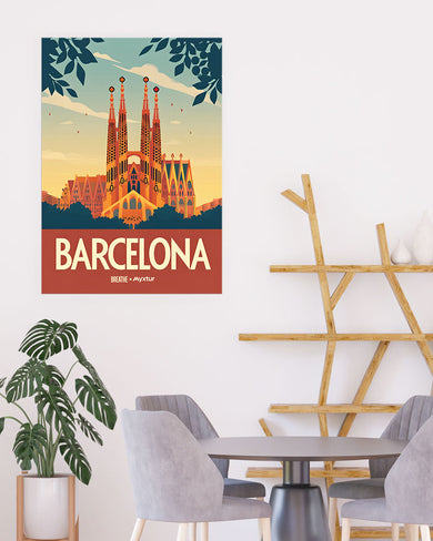 Sagra da Barcelona [BREATHE] Art Poster