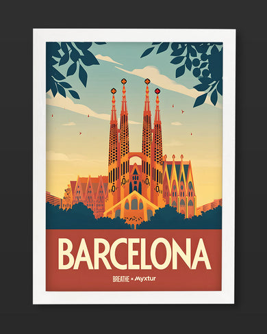Sagra da Barcelona [BREATHE] Art Poster