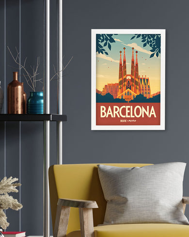 Sagra da Barcelona [BREATHE] Art Poster