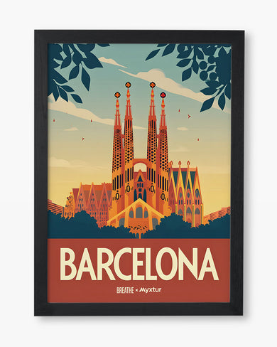 Sagra da Barcelona [BREATHE] Art Poster