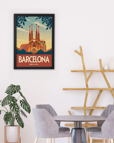 Sagra da Barcelona [BREATHE] Art Poster