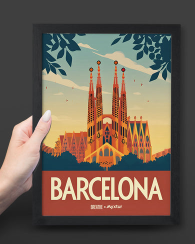 Sagra da Barcelona [BREATHE] Art Poster