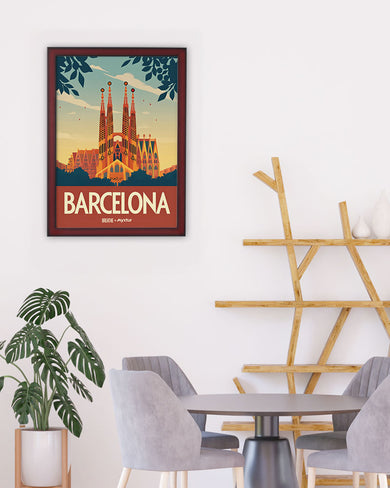 Sagra da Barcelona [BREATHE] Art Poster