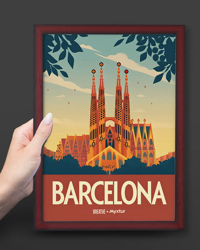 Sagra da Barcelona [BREATHE] Art Poster