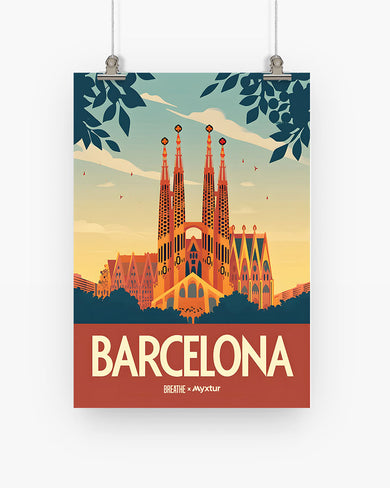 Sagra da Barcelona [BREATHE] Art Poster