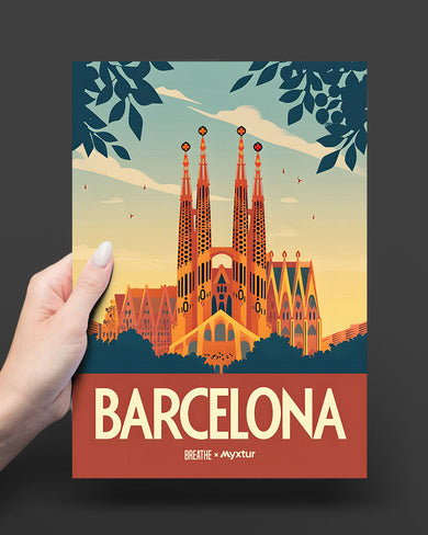 Sagra da Barcelona [BREATHE] Art Poster