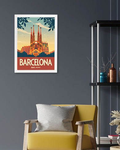 Sagra da Barcelona [BREATHE] Art Poster