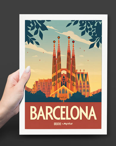 Sagra da Barcelona [BREATHE] Art Poster