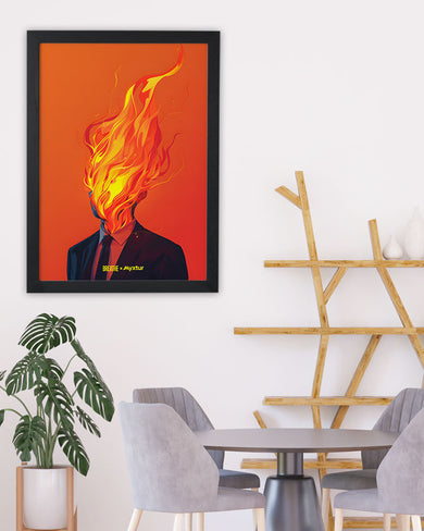 Blaze of Glory [BREATHE] Art Poster