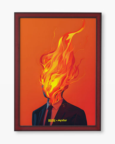 Blaze of Glory [BREATHE] Art Poster
