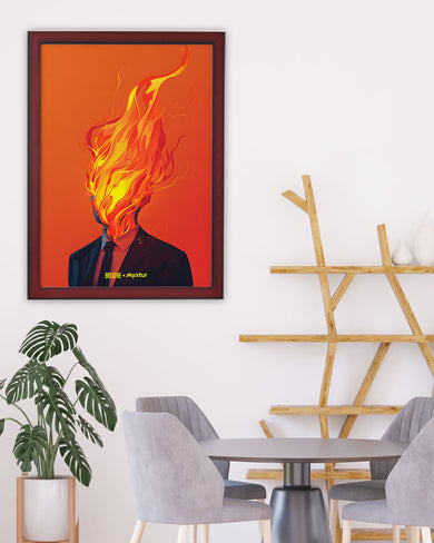 Blaze of Glory [BREATHE] Art Poster