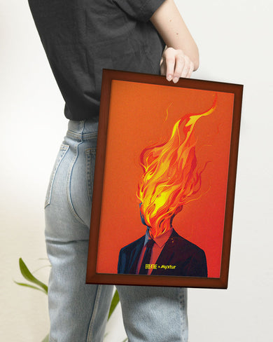 Blaze of Glory [BREATHE] Art Poster