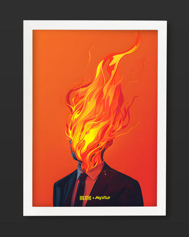 Blaze of Glory [BREATHE] Art Poster