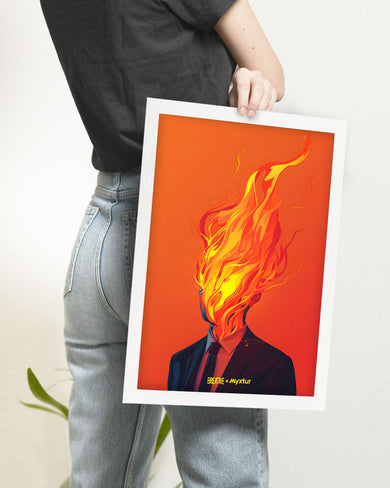 Blaze of Glory [BREATHE] Art Poster