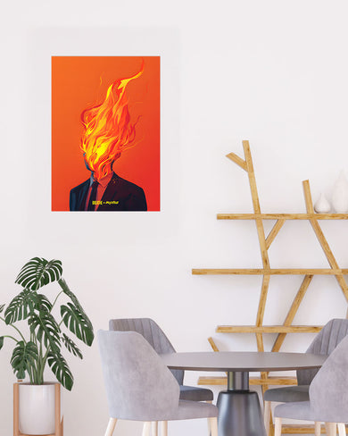 Blaze of Glory [BREATHE] Art Poster