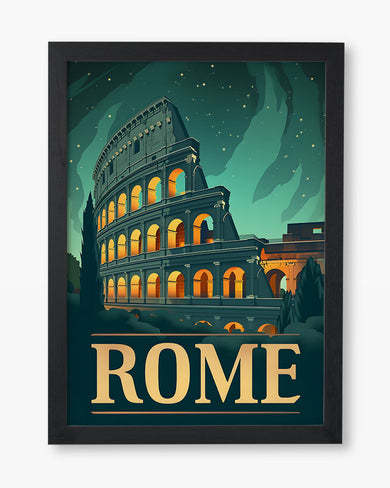 When in Rome [BREATHE] Art Poster