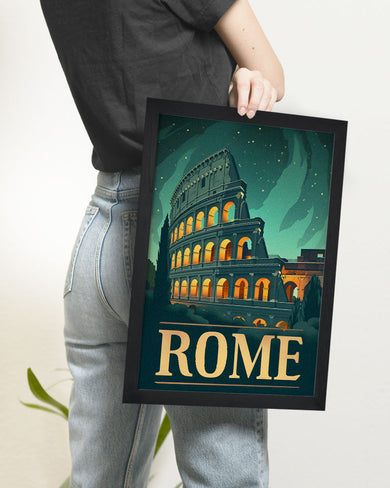 When in Rome [BREATHE] Art Poster