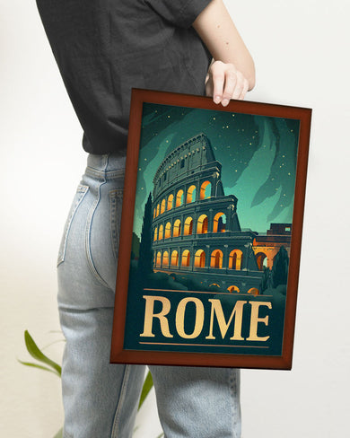 When in Rome [BREATHE] Art Poster