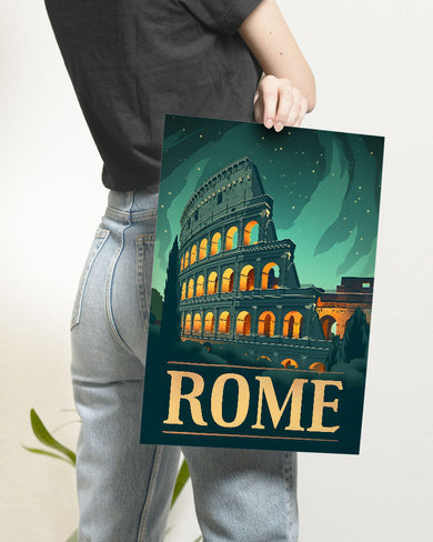 When in Rome [BREATHE] Art Poster