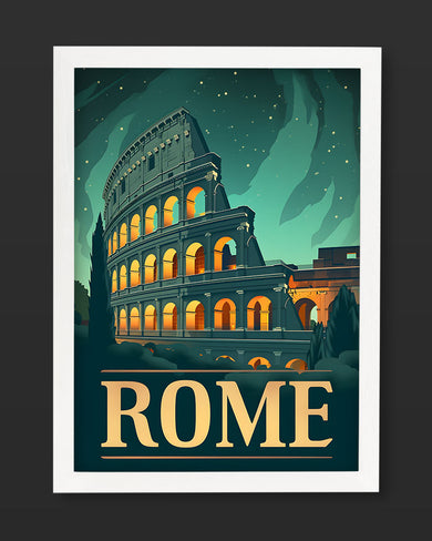When in Rome [BREATHE] Art Poster
