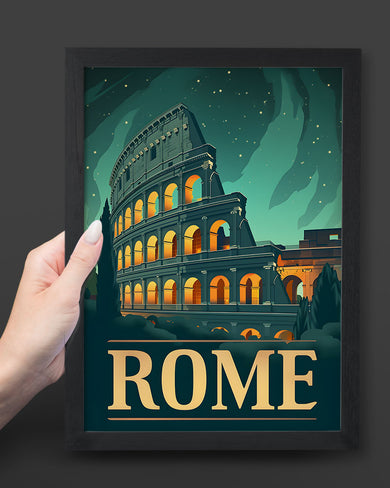 When in Rome [BREATHE] Art Poster