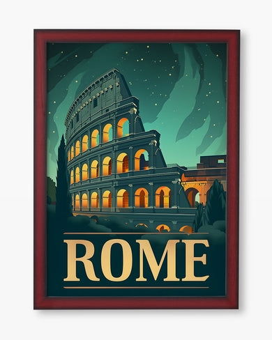 When in Rome [BREATHE] Art Poster