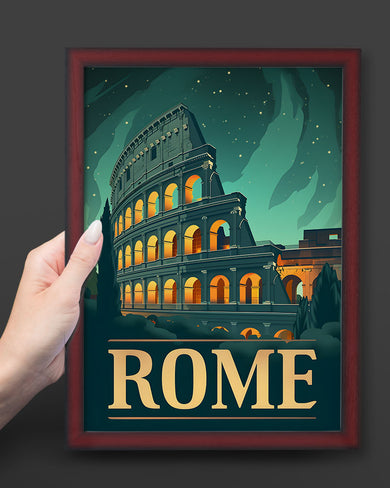 When in Rome [BREATHE] Art Poster