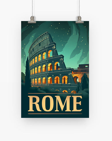 When in Rome [BREATHE] Art Poster