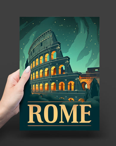 When in Rome [BREATHE] Art Poster