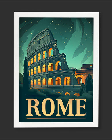 When in Rome [BREATHE] Art Poster