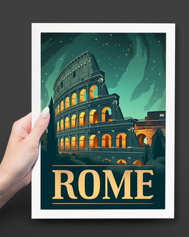 When in Rome [BREATHE] Art Poster
