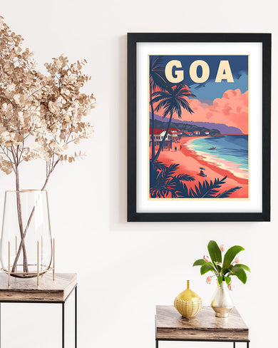 Goan Beaches [BREATHE] Art Poster