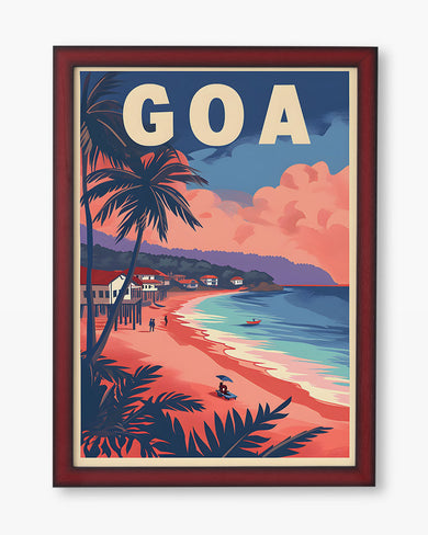 Goan Beaches [BREATHE] Art Poster