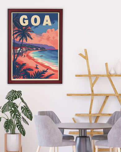 Goan Beaches [BREATHE] Art Poster