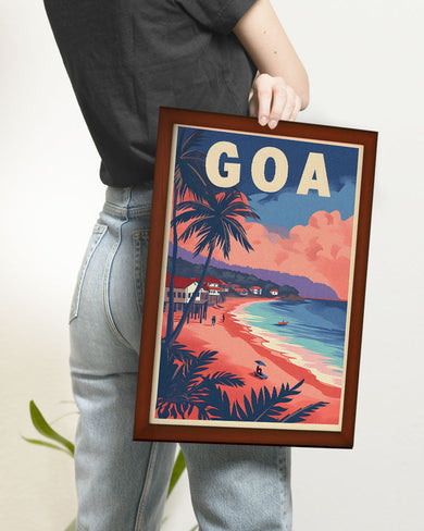 Goan Beaches [BREATHE] Art Poster