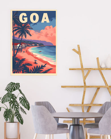 Goan Beaches [BREATHE] Art Poster
