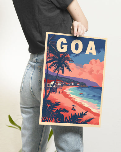Goan Beaches [BREATHE] Art Poster