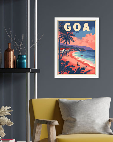 Goan Beaches [BREATHE] Art Poster
