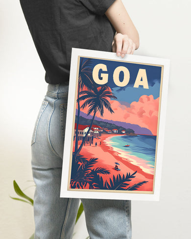 Goan Beaches [BREATHE] Art Poster