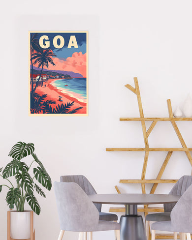 Goan Beaches [BREATHE] Art Poster