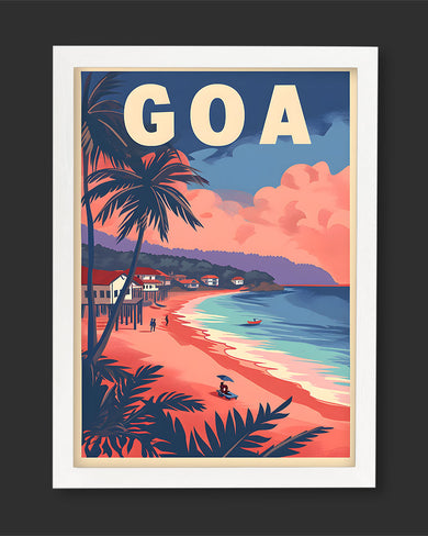 Goan Beaches [BREATHE] Art Poster