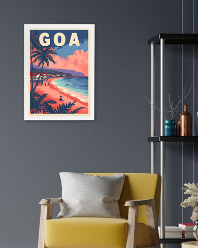 Goan Beaches [BREATHE] Art Poster