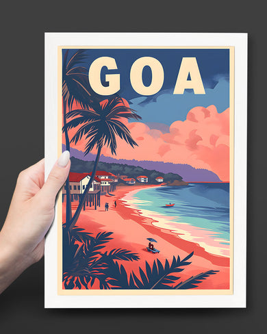 Goan Beaches [BREATHE] Art Poster
